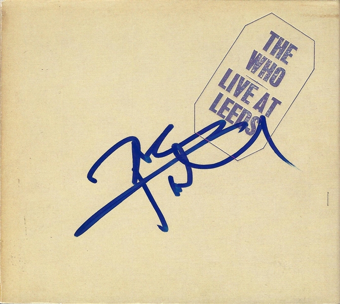 The Who: Pete Townshend Signed "Live at Leeds" CD (ACOA)