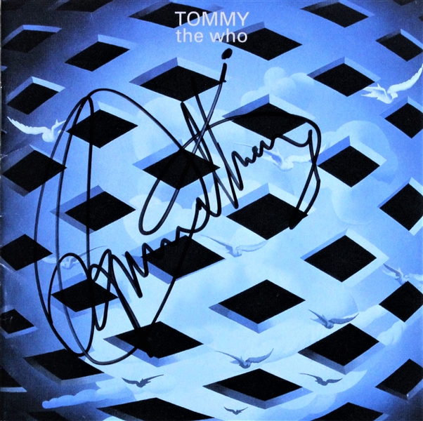 The Who: Roger Daltrey Signed "Tommy" CD Jacket  (ACOA)