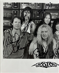 Boston: Group 1995 Signed 8 x 10 Photo from Curly Smith's Personal Collection! (Smith Provenance)(Third Party Guaranteed)