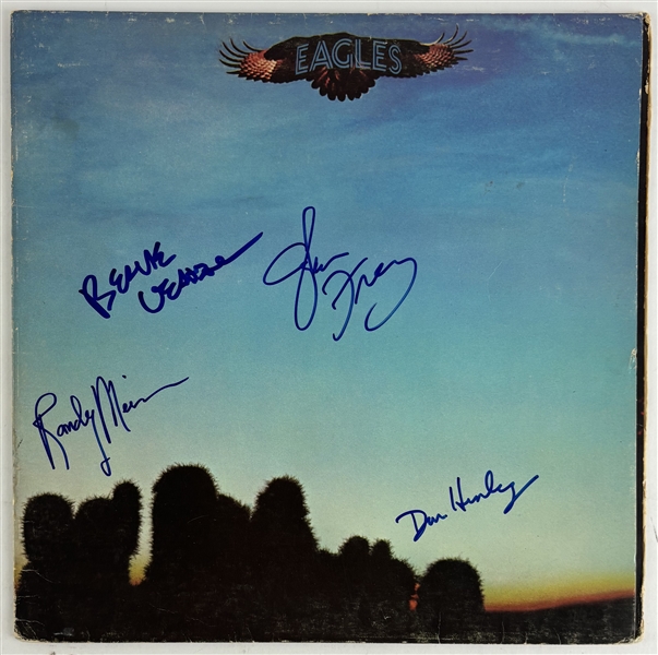 The Eagles: Group Signed Self-Titled Debut Album w/ 4 Original Members! (Epperson/REAL LOA)