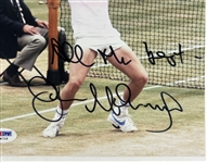 Tennis Stars Lot of Three Signed Photos w/ John McEnroe, Pete Sampras & Bjorn Borg (JSA Sticker)(PSA/DNA Sticker)