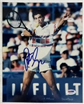 Tennis Stars Lot of Three Signed Photos w/ John McEnroe, Pete Sampras & Bjorn Borg (JSA Sticker)(PSA/DNA Sticker)