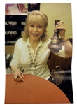 I Dream of Jeannie: Barbara Eden Signed Exact Replica Jeannie Bottle (Beckett/BAS)(Photo Evidence)