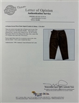 Al Pacino Signed Frankie & Johnny Movie Worn Pants, Official Press Kit and Soundtrack (Video & Signing Photo) (Beckett/BAS LOA)