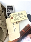 Al Pacino Signed Frankie & Johnny Movie Worn Pants, Official Press Kit and Soundtrack (Video & Signing Photo) (Beckett/BAS LOA)