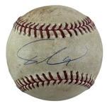 Yu Darvish Signed & Game Used 2012 Rookie OML Game Used Baseball (PSA/DNA & MLB)