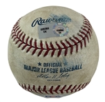 Yu Darvish Signed & Game Used 2012 Rookie OML Game Used Baseball (PSA/DNA & MLB)