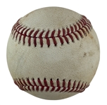 Jeremy Pena Game Used & Signed OML Baseball :: Used 6-12-2022 SEA vs. HOU :: Ball Pitched to Pena :: Pena HR Game :: WS MVP Year (PSA/DNA & MLB Hologram)