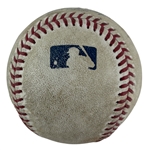 Mike Trout Game Used & Signed OML Baseball :: Used 8-05-2020 SEA vs LAA (MLB Holo & PSA/DNA)