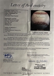 Muhammad Ali Vintage Signed ONL Baseball (JSA LOA)