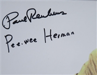 Pee-Wee Herman (Paul Ruebens) Signed Pee-Wee's Big Adventure Soundtrack with RARE Dual Signature (BAS & JSA COAs)