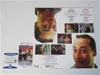 Pee-Wee Herman (Paul Ruebens) Signed Pee-Wee's Big Adventure Soundtrack with RARE Dual Signature (BAS & JSA COAs)