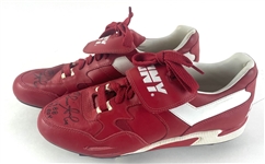 1988 Rookie of the Year: Chris Sabo Signed Cleats (JSA)