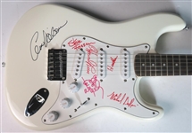 Heart Group Signed Fender Squier Stratocaster Guitar (5 Sigs)(JSA LOA)