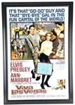 Elvis Presley & Ann Margaret Signed Custom Viva Las Vegas Framed Poster (JSA)
