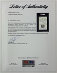 George Washington Handwritten Letter from Mount Vernon (1798)(PSA/DNA Encapsulated)