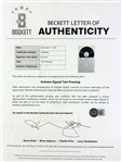 Eminem Signed Test Pressing Vinyl for Music to be Murdered By in Framed Display (Beckett/BAS LOA)