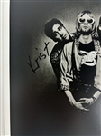 Incredibly Rare Nirvana Group Signed 8 x 10 Promotional Photo w/ Kurt Cobain! (3 Sigs)(Beckett/BAS)