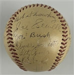 Babe Ruth Signed 1923 Yankees Reunion Baseball w/PSA/DNA EX-MT 6 Auto! (PSA/DNA)