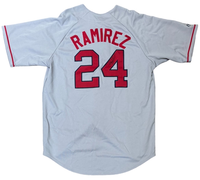 Manny Ramirez Signed Boston Red Sox Jersey (Third Party Guaranteed)