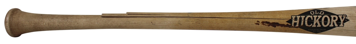Paul Goldschmidt 2018 Game Used & Signed Person Model Old Hickory Model Baseball Bat :: Used 7/10/2018 vs. Rockies (MLB Holo & Beckett/BAS)