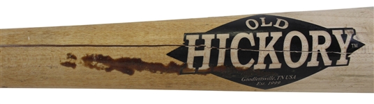 Paul Goldschmidt 2018 Game Used & Signed Person Model Old Hickory Model Baseball Bat :: Used 7/10/2018 vs. Rockies (MLB Holo & Beckett/BAS)