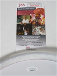Cream: Ginger Baker Signed Custom Cream 12-Inch Drumhead (JSA COA)