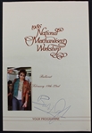 Bob Dylan Signed 1986 National Merchandisers Workshop Program (Beckett/BAS LOA)