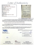Jackie Robinson & Others Signed 1956 Program for National Conference of Christians and Jews Brotherhood Banquet - Robinson Attends with Branch Rickey! (JSA LOA)