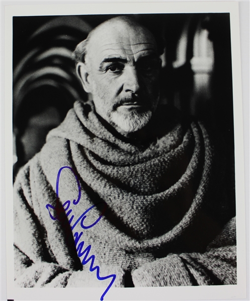 Sean Connery Signed 8" x 10" The Name of the Rose Photo (JSA)