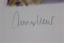 LA Lakers Basketball Greats: Chamberlain, Johnson, Jabbar, West & Baylor Multi-Signed Ltd. Ed. Lithograph (Third Party Guaranteed)