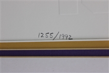 LA Lakers Basketball Greats: Chamberlain, Johnson, Jabbar, West & Baylor Multi-Signed Ltd. Ed. Lithograph (Third Party Guaranteed)