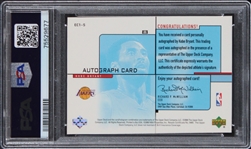 Kobe Bryant Signed 2000 UD Digital #EC1-S #54/200 Card 9, Auto 9 (PSA/DNA Encapsulated)