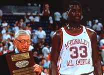 Shaquille O'Neal PHOTO MATCHED Game Worn Jersey from 1989 McDonald's All-American Game - The Earliest Shaq Jersey to Ever Appear on The Market! (Sports Investors/SIA)(Shaq LOA)