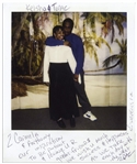 Tupac Shakur Rare Double Signed & Inscribed Prison Wedding Polaroid Photo (JSA LOA, Tracks UK LOA & Letter of Provenance)