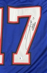 Josh Allen Signed & Inscribed Buffalo Bills Jersey (Beckett/BAS Witnessed)