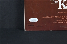 Karate Kid: Ralph Macchio & Pat Morita Signed Soundtrack w/ Vinyl (JSA)