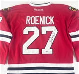 Jeremy Roenick Signed Reebok Chicago Blackhawks Jersey (PSA/DNA)