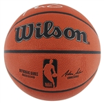 2009 Celtics Championship Big 3 Signed Wilson NBA Composite Basketball with Pierce, Garnett & Allen (Beckett/BAS & Fanatics)