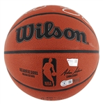 2009 Celtics Championship Big 3 Signed Wilson NBA Composite Basketball with Pierce, Garnett & Allen (Beckett/BAS & Fanatics)