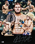 Khabib Nurmagomedov Signed 16 x 20 Color Photo (Beckett/BAS)