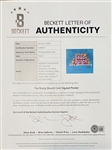 Brady Bunch: Cast Signed 24 x 24 Anniversary Poster w/ Davis, McCormick, +6 Others! (Beckett/BAS)