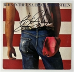 Bruce Springsteen Signed Born in the U.S.A. Album Cover (Beckett/BAS)