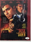 George Clooney & Quentin Tarantino Signed 8 x 10 From Dawn Till Dusk Photo (JSA)