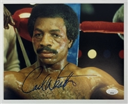 Rocky: Carl Weathers Signed 8 x 10 Photo as Apollo Creed (JSA)