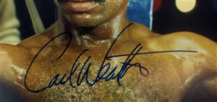 Rocky: Carl Weathers Signed 8 x 10 Photo as Apollo Creed (JSA)