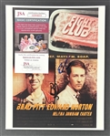 Fight Club: Brad Pitt & Edward Norton Signed 8 x 10 Photo (JSA)