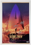 Star Trek: Multi Signed 12 x 18 'Discovery' Mini-Poster (Beckett/BAS LOA)(Steve Grad Autograph Collection)