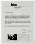 The Beatles ULTRA RARE Early 3.5 x 5.5 Promo Photocard Featuring The Original Lineup with Pete Best! (Beckett/BAS Encapsulated & Caiazzo LOA)