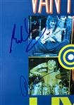Van Halen Group Signed Live Without A Net Laser Disc Cover (Hagar Era)(4 Sigs)(Beckett/BAS LOA)